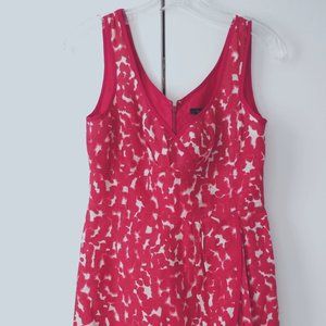 Nanette Lepore Linen Print Dress - Size 4